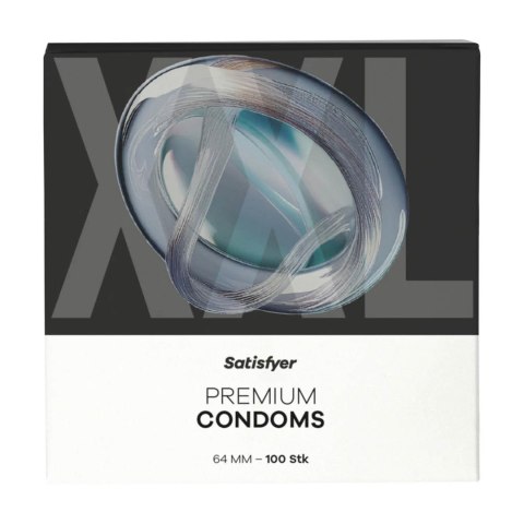 Prezerwatywy Satisfyer - maksymalna przestrzeń i naturalne odczucia. Size 64mm