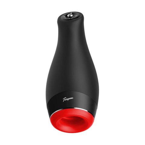 Teazers Heating Oral Masturbator Black – Podgrzewany Masturbator Męski Premium