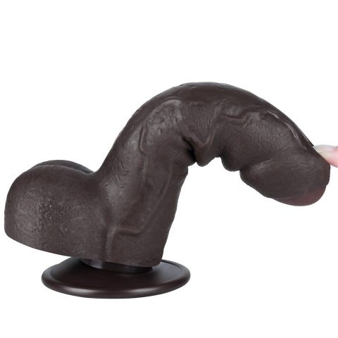 Lovetoy Black Desire 18,3 cm – Czarne Dildo z Przyssawką Premium