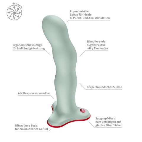 Fun Factory Bouncer – Dildo z Ruchomymi Kuleczkami i Przyssawką