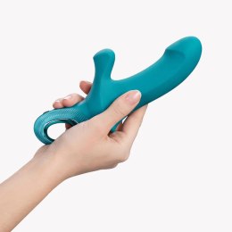 FUN FACTORY Bi Stronic Curve Aquamarine – pulsator króliczek do punktu G