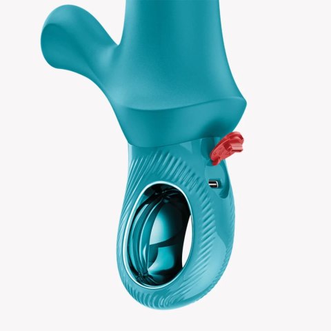 FUN FACTORY Bi Stronic Curve Aquamarine – pulsator króliczek do punktu G