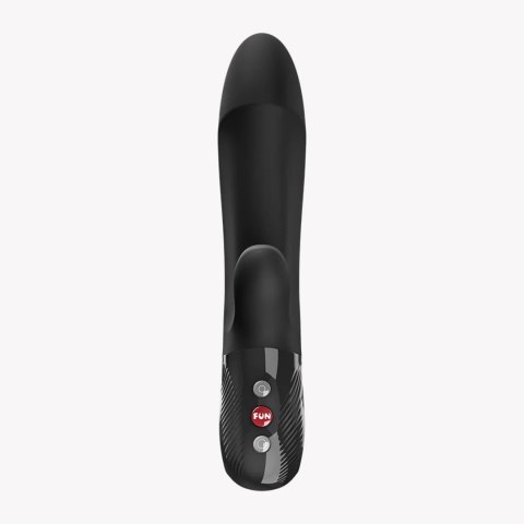 FUN FACTORY Bi Stronic Embrace Black – pulsator króliczek z ruchem posuwistym