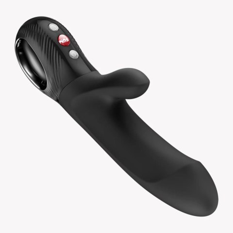 FUN FACTORY Bi Stronic Embrace Black – pulsator króliczek z ruchem posuwistym