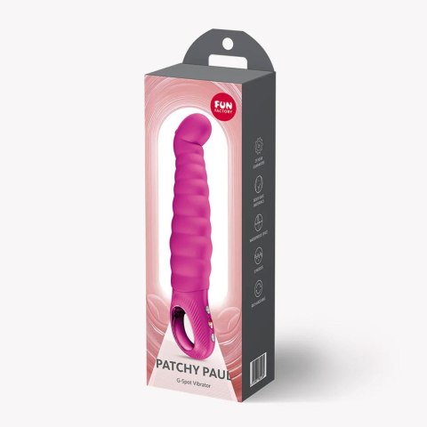 FUN FACTORY Patchy Paul Magenta - elastyczny wibrator do punktu G