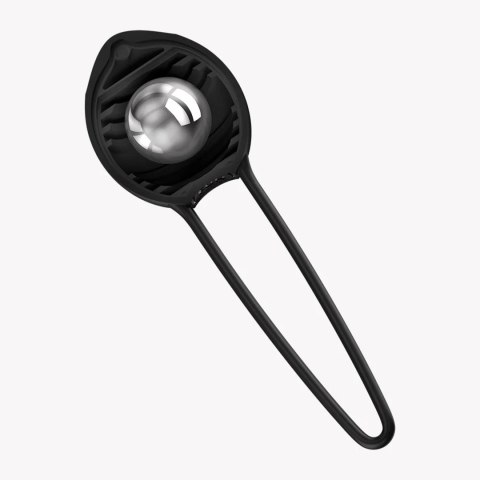 Fun Factory Smartball Uno Black – Pojedyncza Kulka Gejszy do Treningu Mięśni Kegla