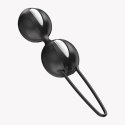 Fun Factory Smartballs Duo Black – Podwójne Kulki Gejszy do Treningu Mięśni Kegla