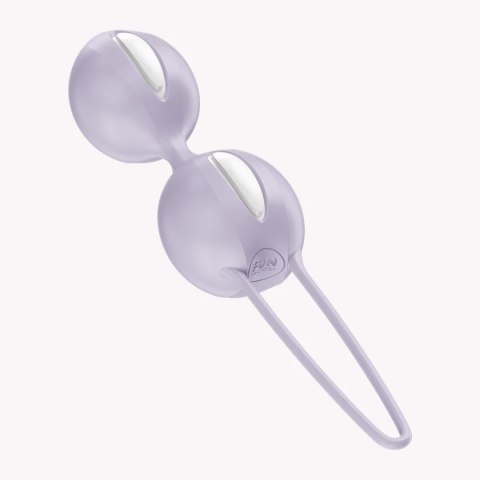 Fun Factory Smartballs Duo Lavender – Podwójne Kulki Gejszy do Treningu Mięśni Kegla
