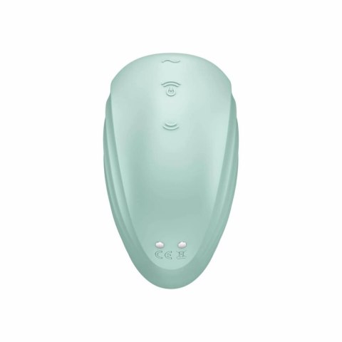 Stymulator Powietrzny Masażer Łechtaczki Pearl Diver Mint z Wibracjami