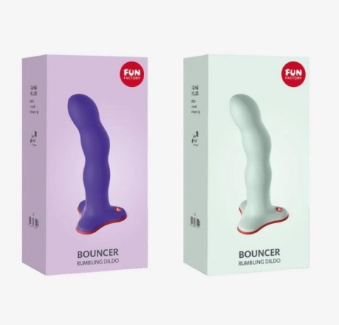 Fun Factory Bouncer – Dildo z Ruchomymi Kuleczkami i Przyssawką