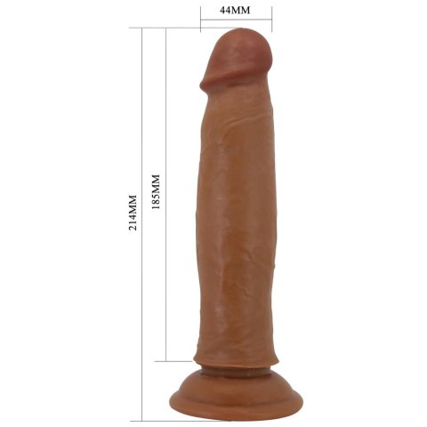 Pretty Love Keon 8.4" – Realistyczne Dildo z Ruchomą Powłoką i Przyssawką