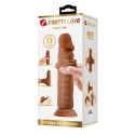 Pretty Love Quentin 7.2" – Realistyczne Dildo z Ruchomą Powłoką i Przyssawką