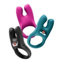 FUN FACTORY NŌS Black - Pierścień Wibracyjny i Masażer Łechtaczki