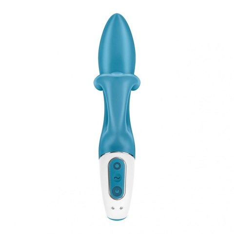 Satisfyer Embrace Me – Elastyczny Wibrator z Dwoma Silnikami do Podwójnej Stymulacji Punktu G i Łechtaczki (Turkusowy)
