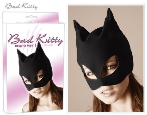 Czarna Maska Kota Bad Kitty – Unisex Fetysz i Tajemniczość Czarna Maska Kota Bad Kitty – Unisex Fetysz i Tajemniczość